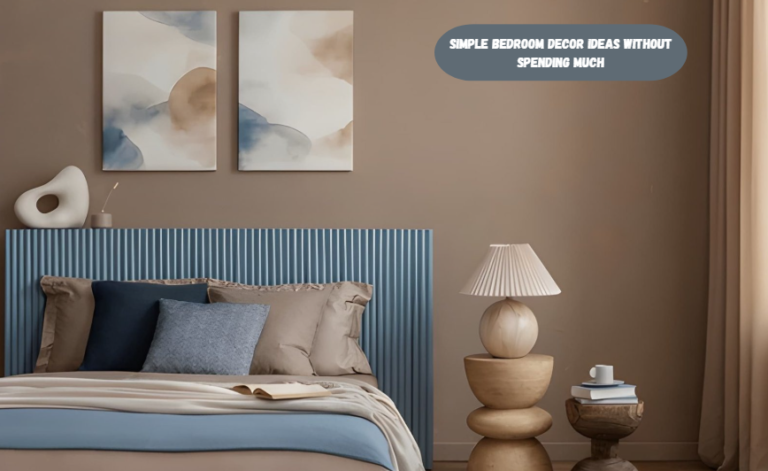 simple bedroom decor ideas without spending much
